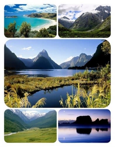 ประเทศนิวซีแลนด์ เต็มไปด้วยทิวทัศน์ที่งดงาม