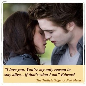 คำคมความรัก จากหนังเรื่อง The Twilight Saga: A New Moon