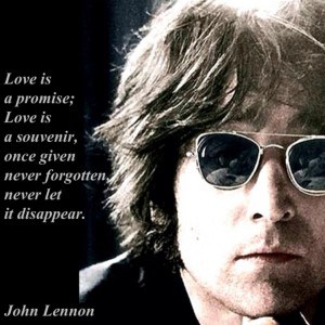 คำคมความรัก จาก John Lennon
