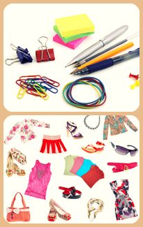 Stationery & clothes