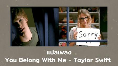 แปลเพลง You Belong With Me - Taylor Swift