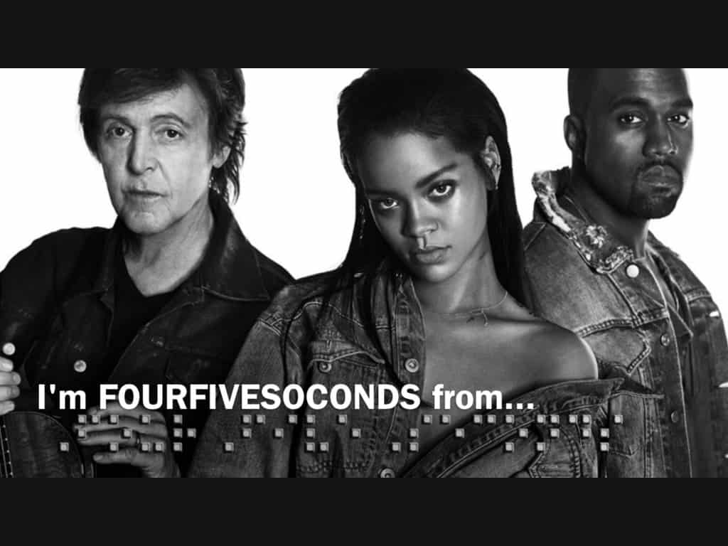 แปลเพลง Four Five Seconds - Rihanna