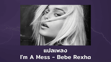 แปลเพลง I'm A Mess - Bebe Rexha