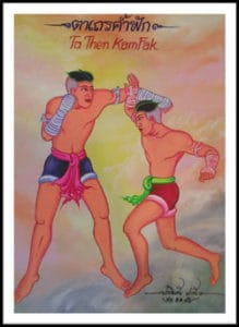 Muay Thai Stance | Ta Then Kham Fug