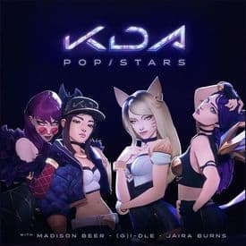 แปลเพลง POP/STAR | K/DA (G) I-DLE, Madison Beer & Jaira Burns เพลงเกาหลี