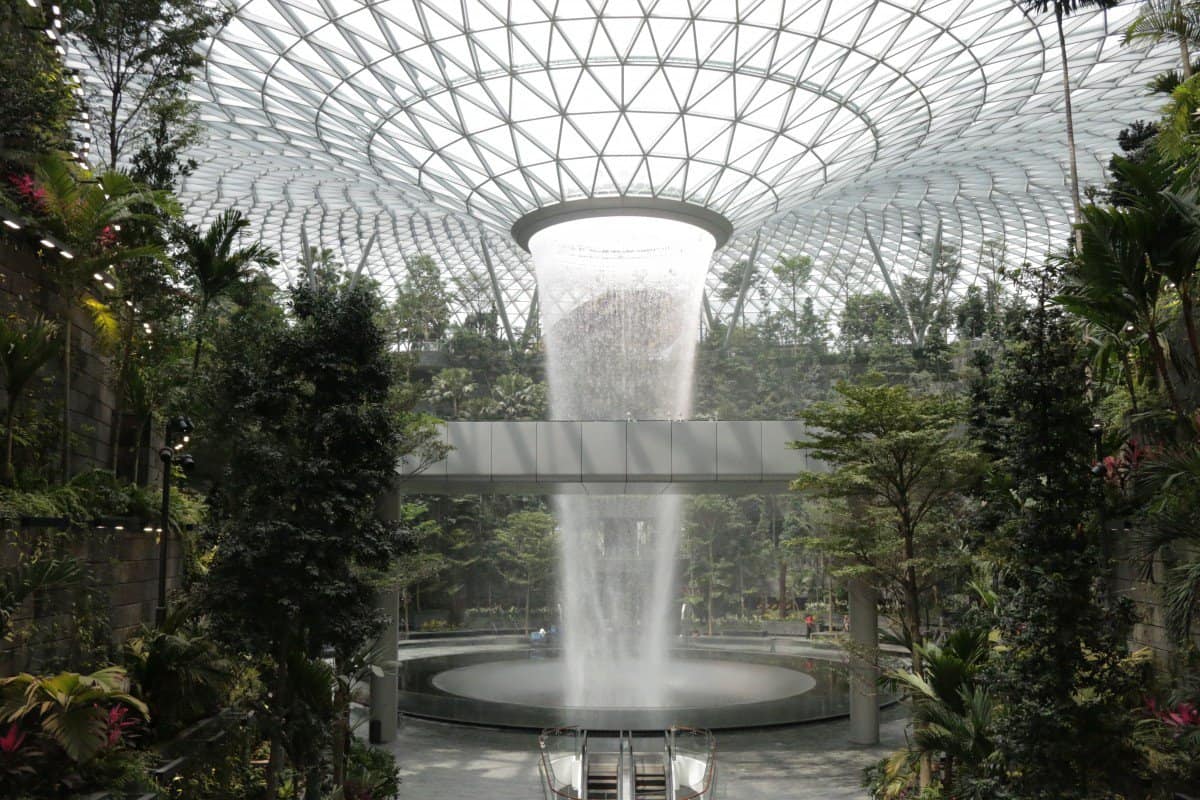 Jewel Changi Airport - HSBC Rain Vortex
