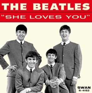 แปลเพลง She Loves You - The Beatles เนื้อเพลง