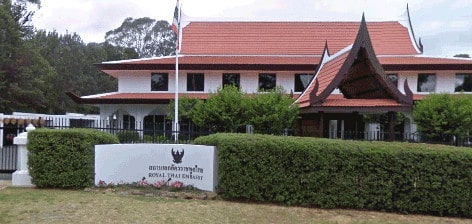สถานทูตไทยในออสเตรเลีย