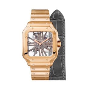 นาฬิกา Santos de Cartier Skeleton Watch