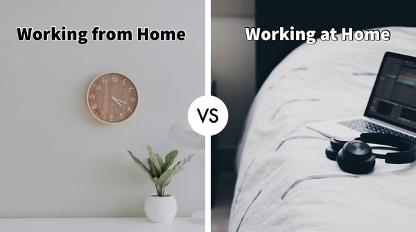 Working from Home vs. Working at Home ใช้แบบไหนดี?