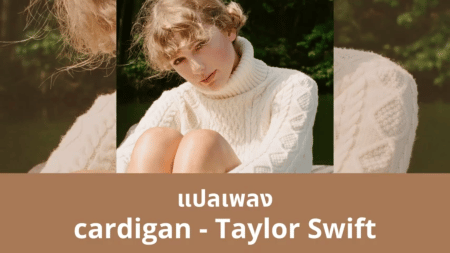 แปลเพลง cardigan - Taylor Swift