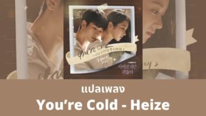 แปลเพลง You're Cold - Heize