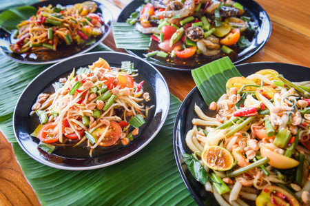 Thai Street Food - PAPAYA SALAD