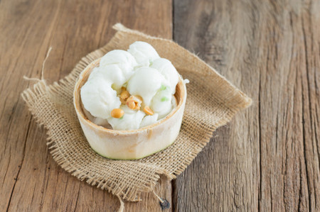 Thai Street Food - Coconut ice cream