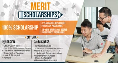 Merit Scholarship - ทุนวิทยาลัยนานาชาติราฟเฟิลส์