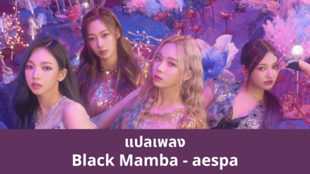 แปลเพลง Black Mamba - aespa