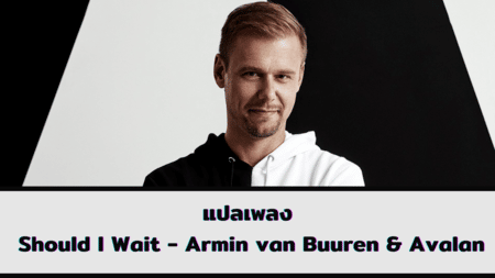 แปลเพลง Should I Wait - Armin van Buuren & Avalan
