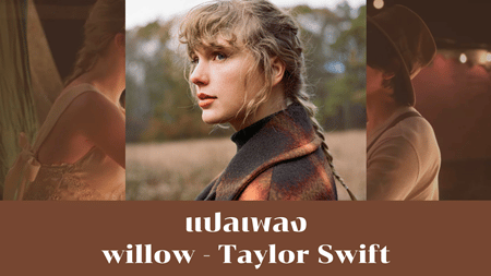 แปลเพลง Willow - Taylor Swift
