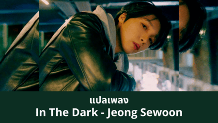 แปลเพลง In The Dark - Jeong Sewoon
