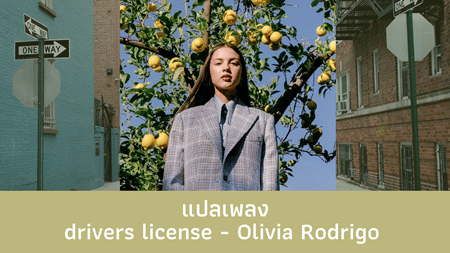 แปลเพลง drivers license - Olivia Rodrigo