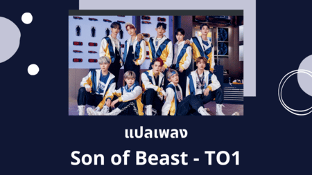 แปลเพลง Son of Beast - TO1