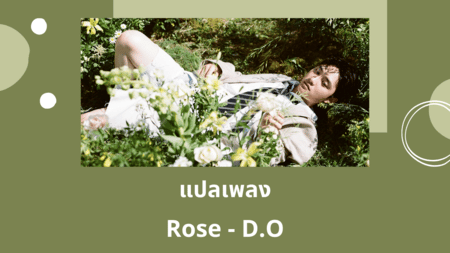 แปลเพลง Rose - D.O