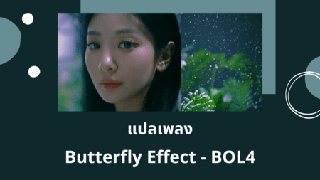 แปลเพลง Butterfly Effect - BOL4